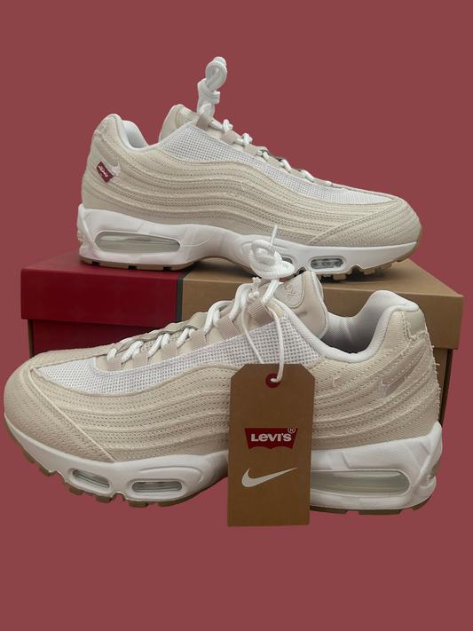 Levi's Air Max 95 White & Ecru