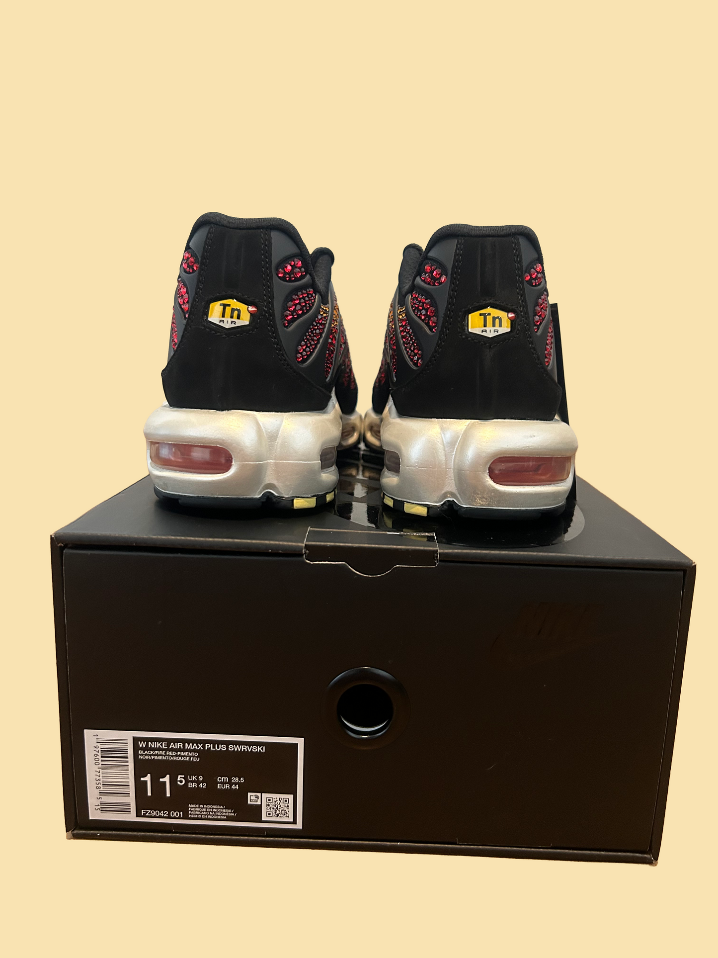 Nike Air Max Plus Sunset Swarovski UK 9